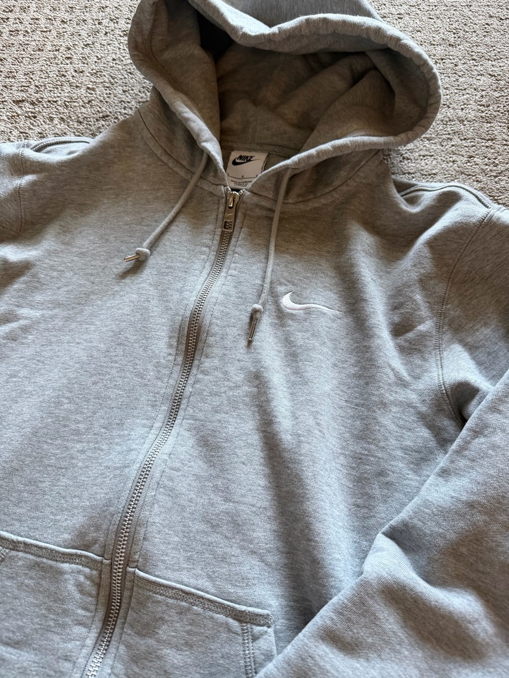 Men’s Nike Full Zip Up Hoodie Sz. L - Picture 2 of 4
